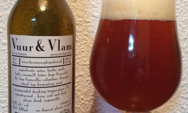 Vuur en Vlam van Brouwerij De Molen